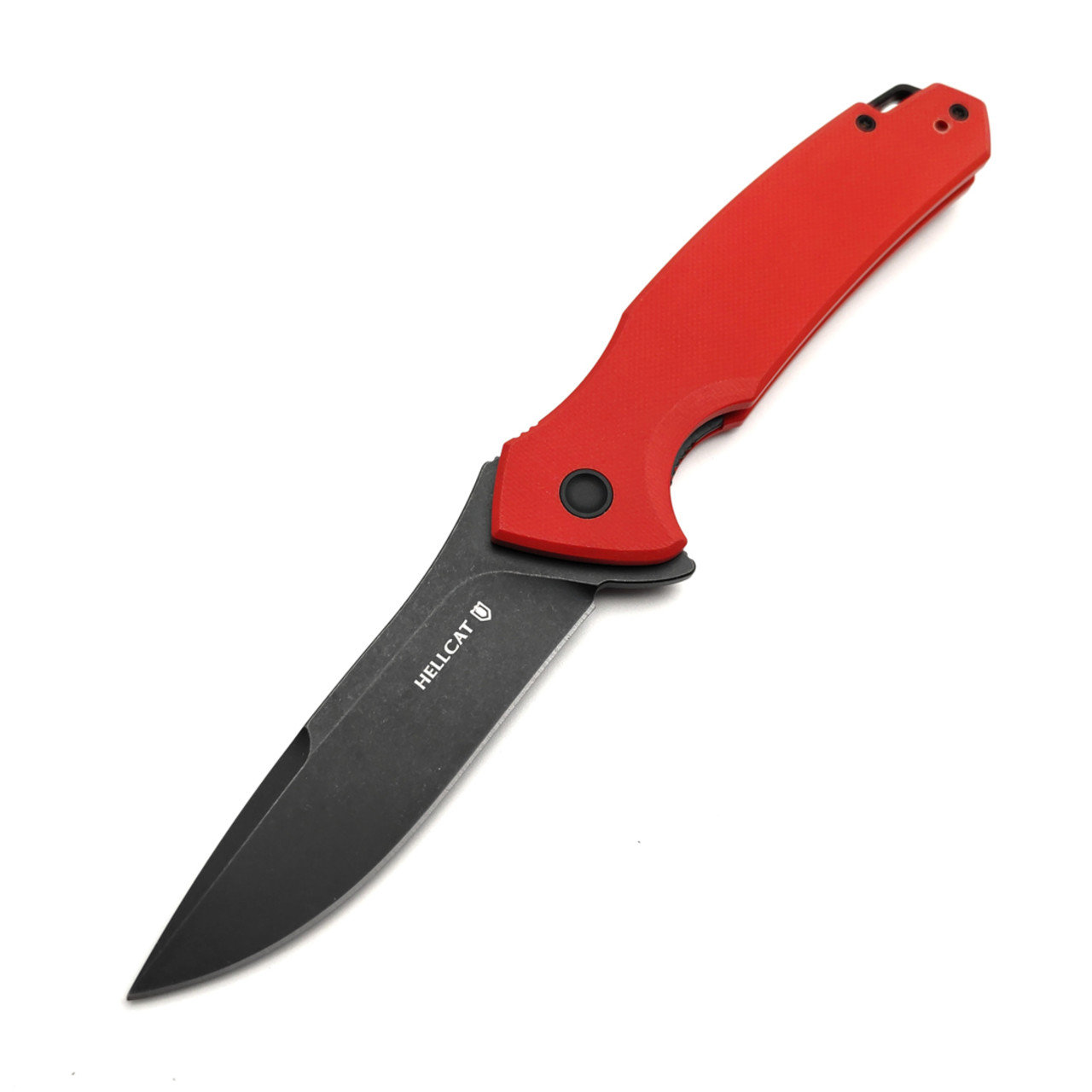 Mr.Blade складной нож Hellcat Mini сталь VG-10 блэквош, рукоять G10 красный