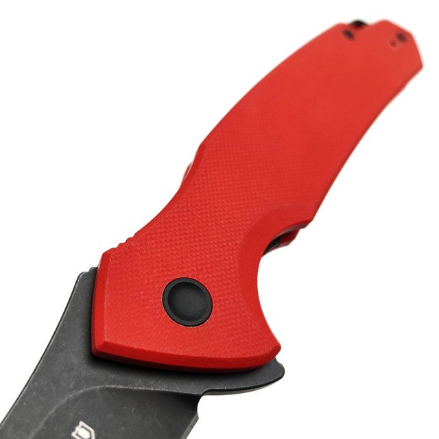Mr.Blade складной нож Hellcat Mini сталь VG-10 блэквош, рукоять G10 красный