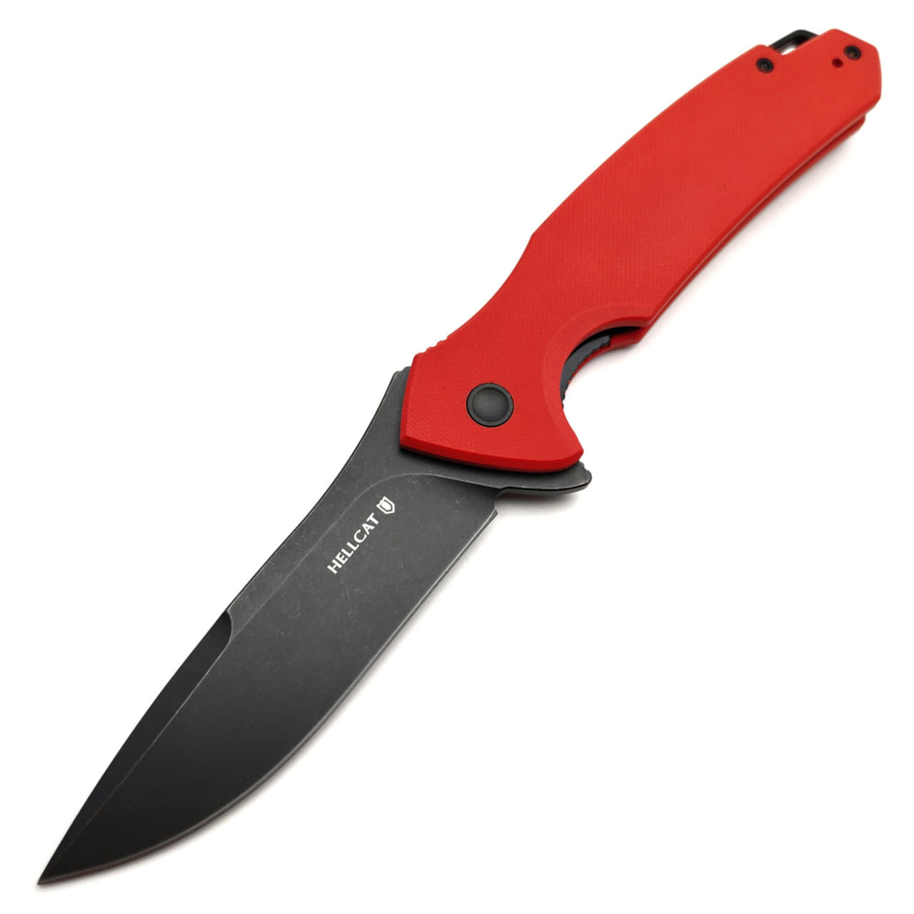 Mr.Blade складной нож Hellcat сталь VG-10 блэквош, рукоять G10 красный