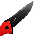 Mr.Blade складной нож Hellcat сталь VG-10 блэквош, рукоять G10 красный Mr.Blade складной нож Hellcat сталь VG-10 блэквош, рукоять G10 красный