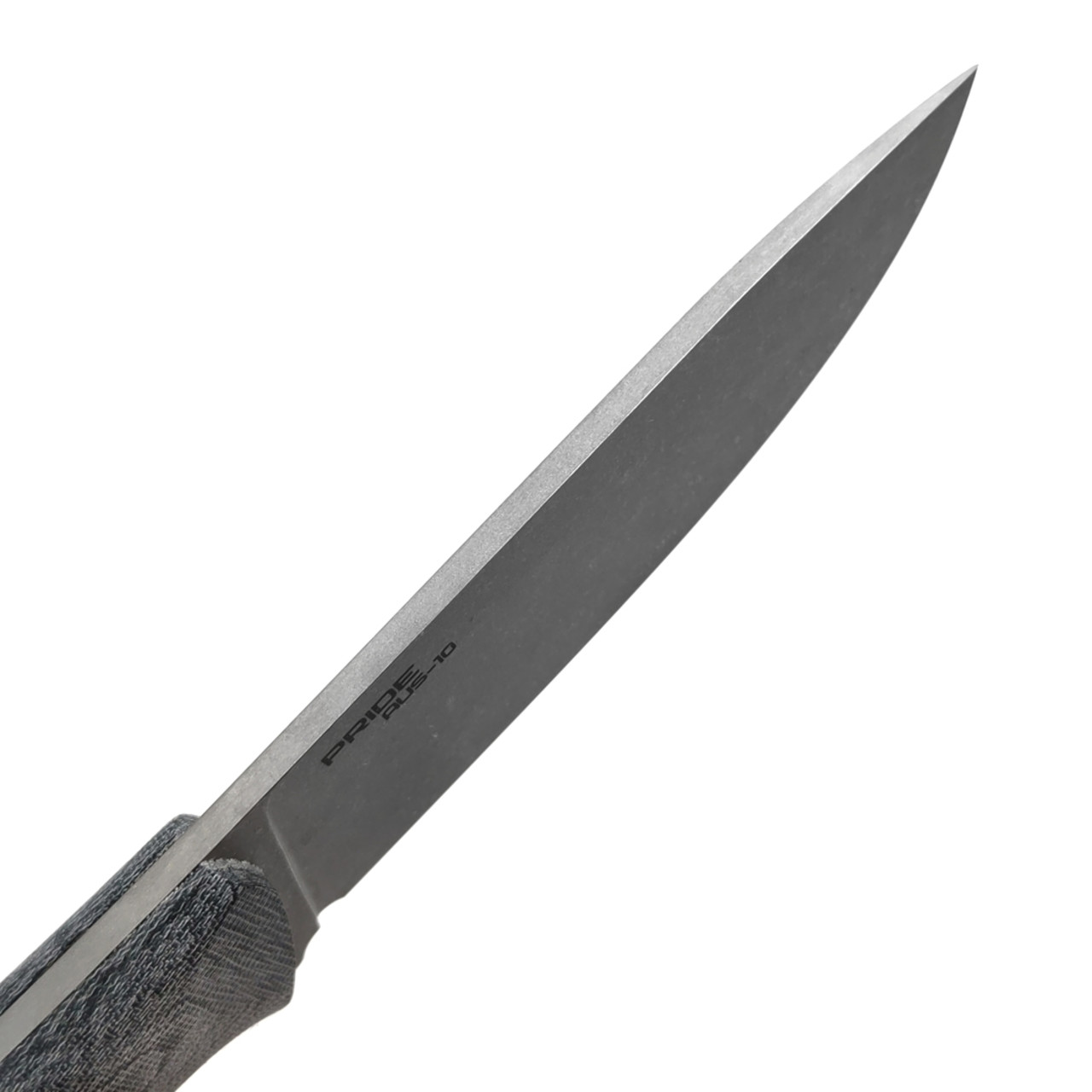 N.C.Custom нож Pride сталь Aus-10 стоунвош, рукоять Микарта, кайдекс черный