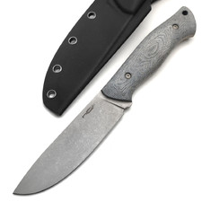 N.C.Custom нож Pride сталь Aus-10 стоунвош, рукоять Микарта, кайдекс черный