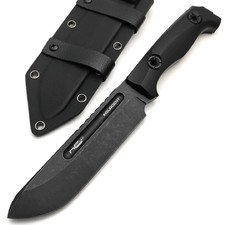 N.C.Custom нож Insurgent сталь D2 блэквош, рукоять G10 black