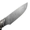 Северная Корона нож Скоморох сталь Дамаск, рукоять Чёрное дерево, бронза, серебрение Северная Корона нож Скоморох сталь Дамаск, рукоять Чёрное дерево, бронза, серебрение