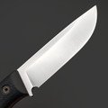 Град Горький нож Шарк сталь Elmax сатин, рукоять G10 чёрный с красным Град Горький нож Шарк сталь Elmax сатин, рукоять G10 чёрный с красным