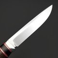 Платонов Д.Г. нож кованый Тигр-3 сталь Aus-10Co, рукоять Дерево венге, G10