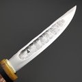 Балицкий Станислав нож Якут Большой СБ29, сталь 95Х18, рукоять стаб. Кап берёзы, латунь Балицкий Станислав нож Якут Большой СБ29, сталь 95Х18, рукоять стаб. Кап берёзы, латунь