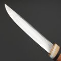 Балицкий Станислав нож Якут Большой СБ32, сталь 95Х18, рукоять стаб. Кап берёзы, латунь Балицкий Станислав нож Якут Большой СБ32, сталь 95Х18, рукоять стаб. Кап берёзы, латунь