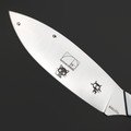 Золотое Сечение нож Канадский MINI сталь Aus-10Co сатин, рукоять G10 белый