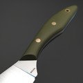 Золотое Сечение нож Канадский №1, сталь Aus-10Co сатин, рукоять G10 олива, латунь Золотое Сечение нож Канадский №1, сталь Aus-10Co сатин, рукоять G10 олива, латунь