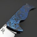 X Тату нож складной Модель X7 Капитан Крюк, сталь M390, рукоять Титан с гравировкой и анодированием X Тату нож складной Модель X7 Капитан Крюк, сталь M390, рукоять Титан с гравировкой и анодированием
